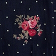 navy floral