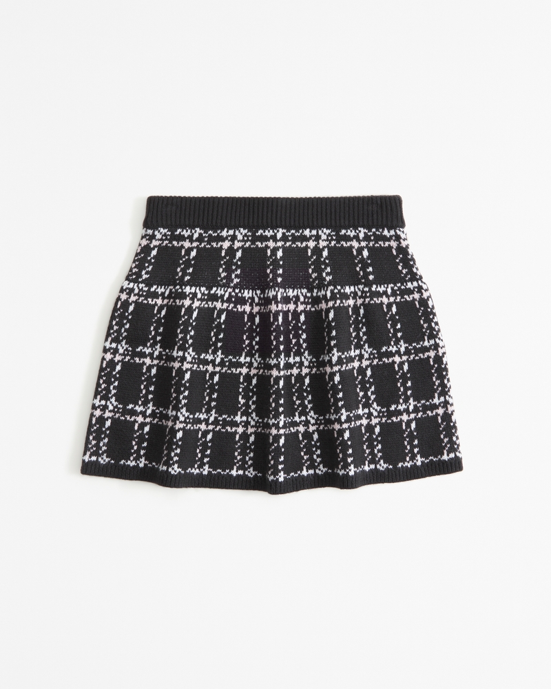 drop-waist sweater skirt