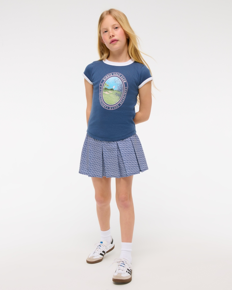 ypb pleated mini skort