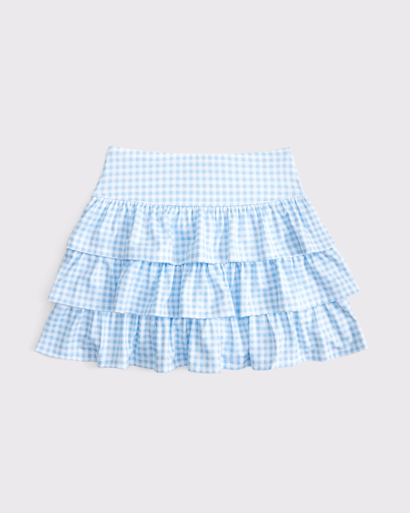 ypb bubble hem mini skort