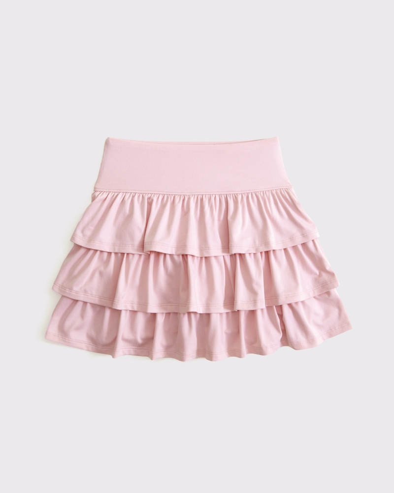 girls ypb ruffle mini skort | girls bottoms | Abercrombie.com