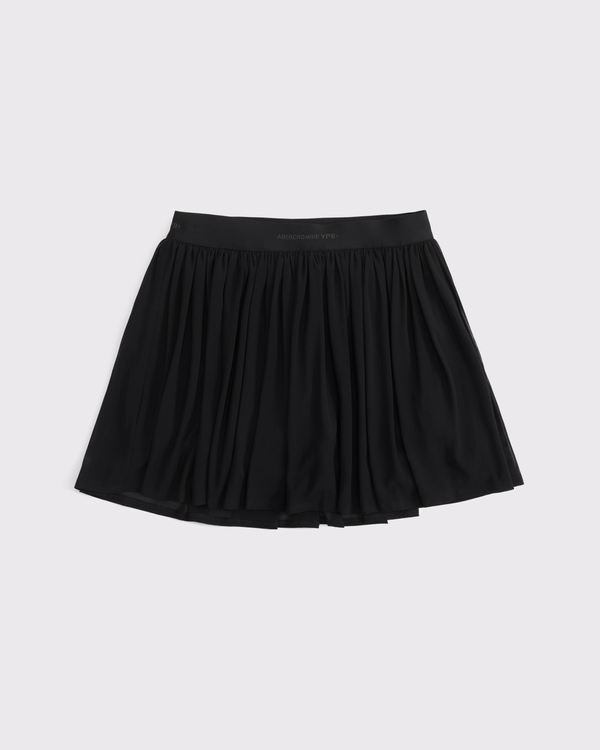 ypb mesh skort, Black view 1