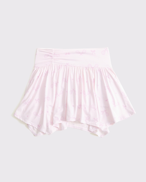 ypb asymmetrical skort, Light Pink Pattern view 1