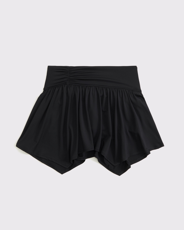 ypb asymmetrical skort, Black view 1