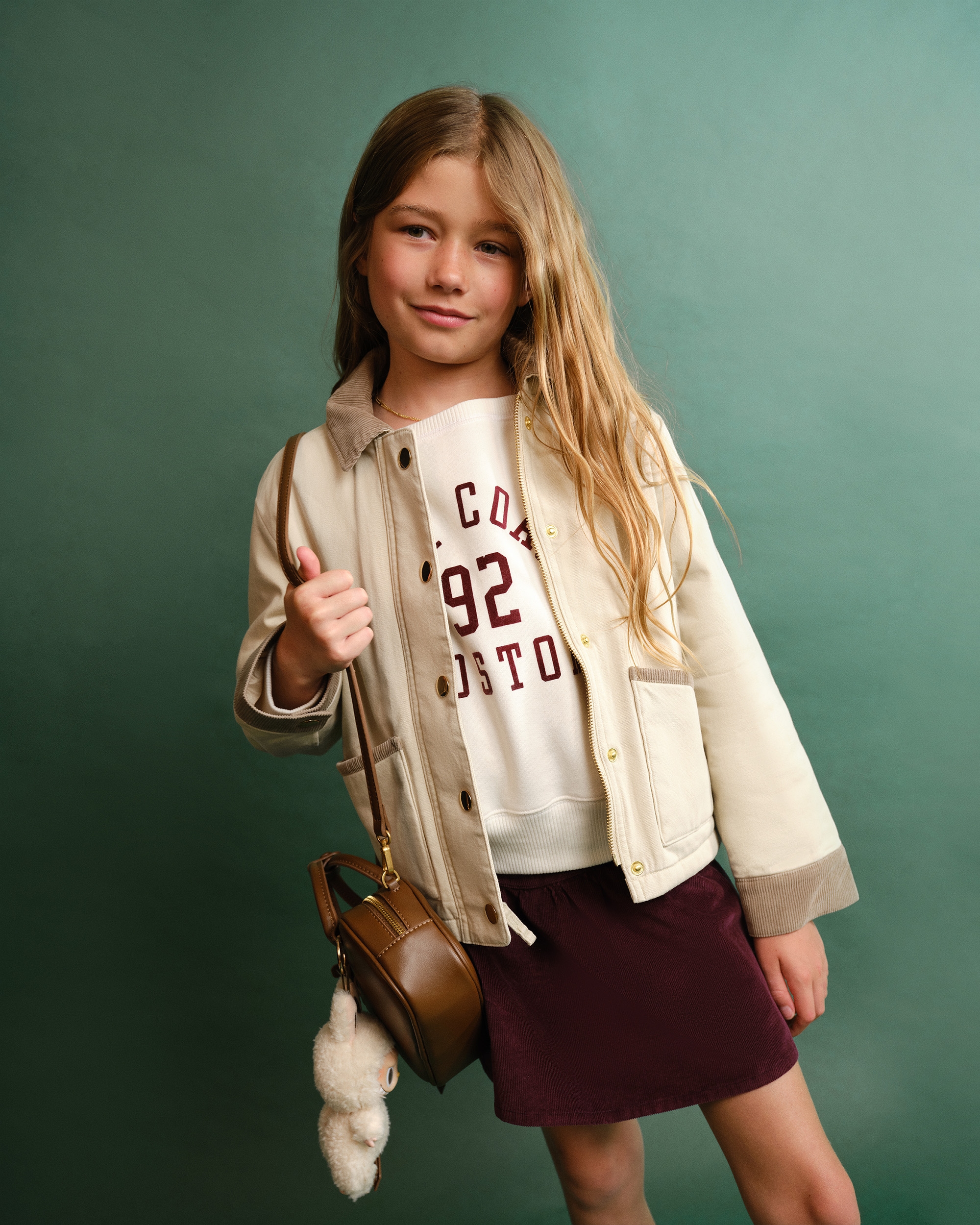 Abercrombie & Fitch Drop-waist Skort In White