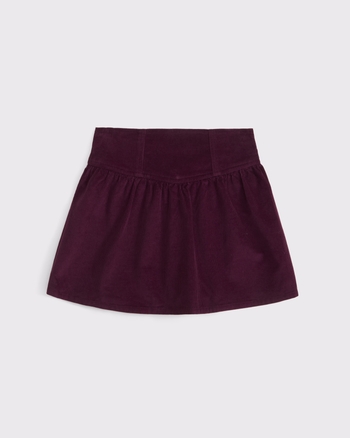 drop-waist skort