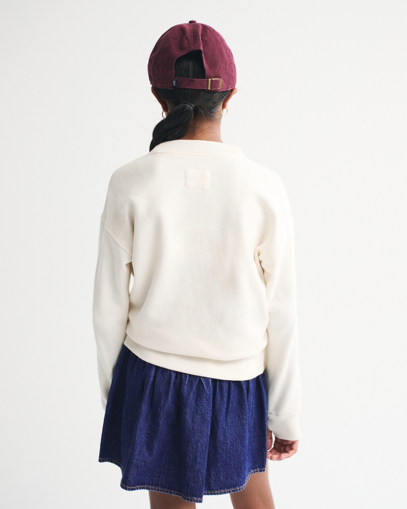 drop-waist skort