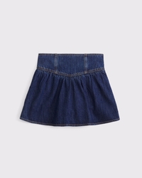 Gonna pantalone a vita scesa