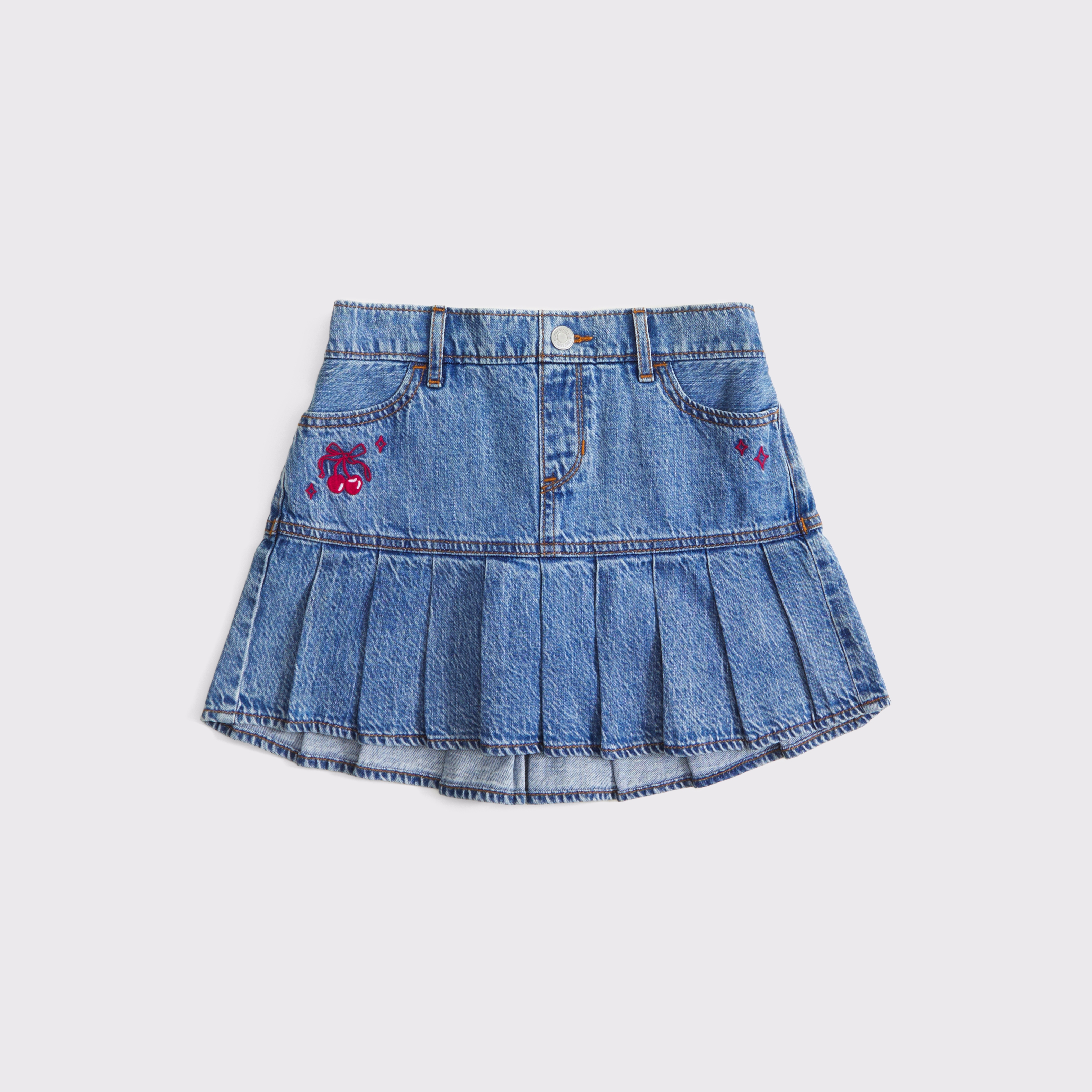 ミニスカート [PORTA] CORN DENIM PLEATS SKIRT 71-JSdf3vML._SY350_QL65_.jpg