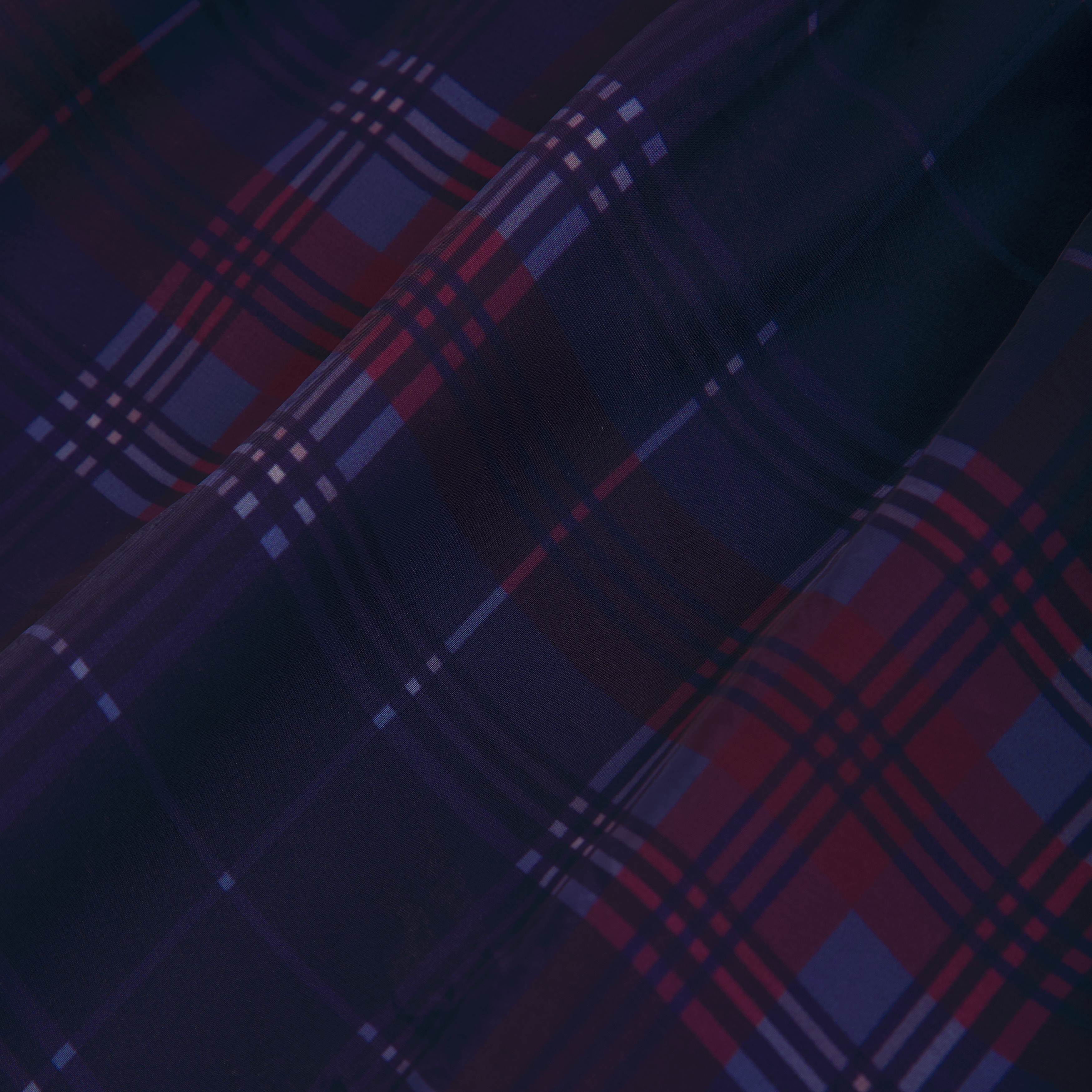 Abercrombie & Fitch Circle Mini Skirt In Blue