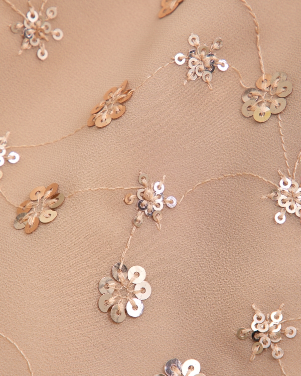 circle mini skirt, Light Brown view 2