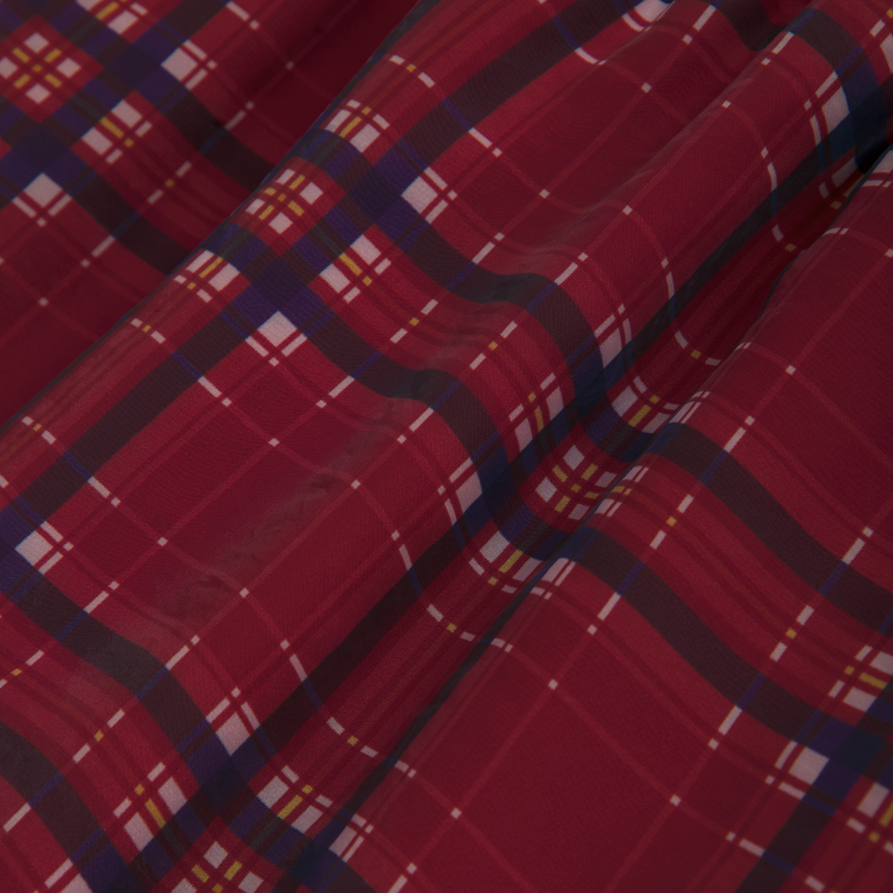 Abercrombie & Fitch Circle Mini Skirt In Red