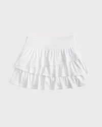 ypb tiered ruffle mini skort