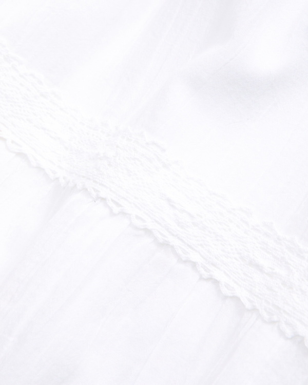 boho maxi skirt, White view 2