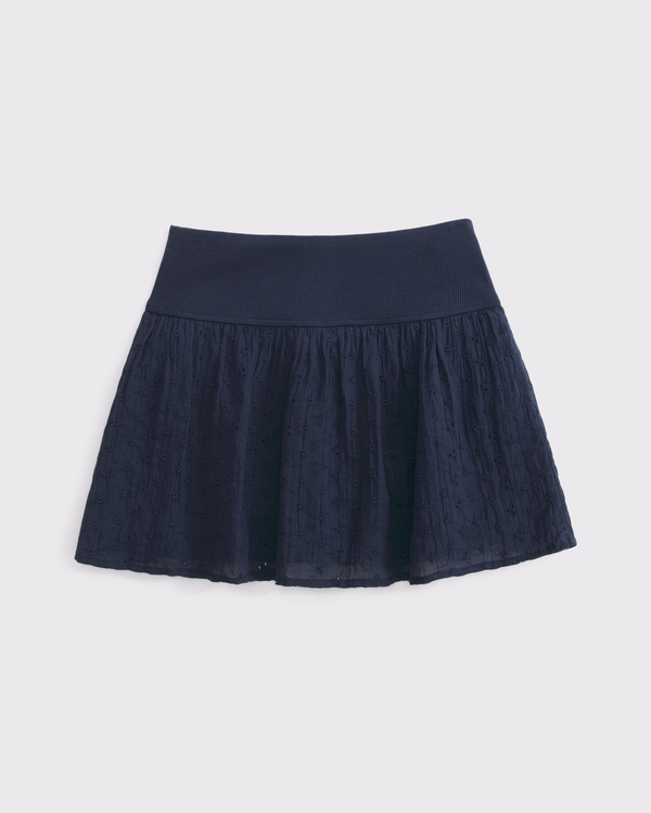 lace mini skirt, Sapphire view 1