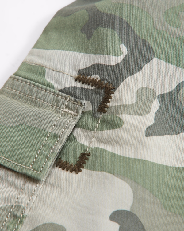 low rise cargo mini skort