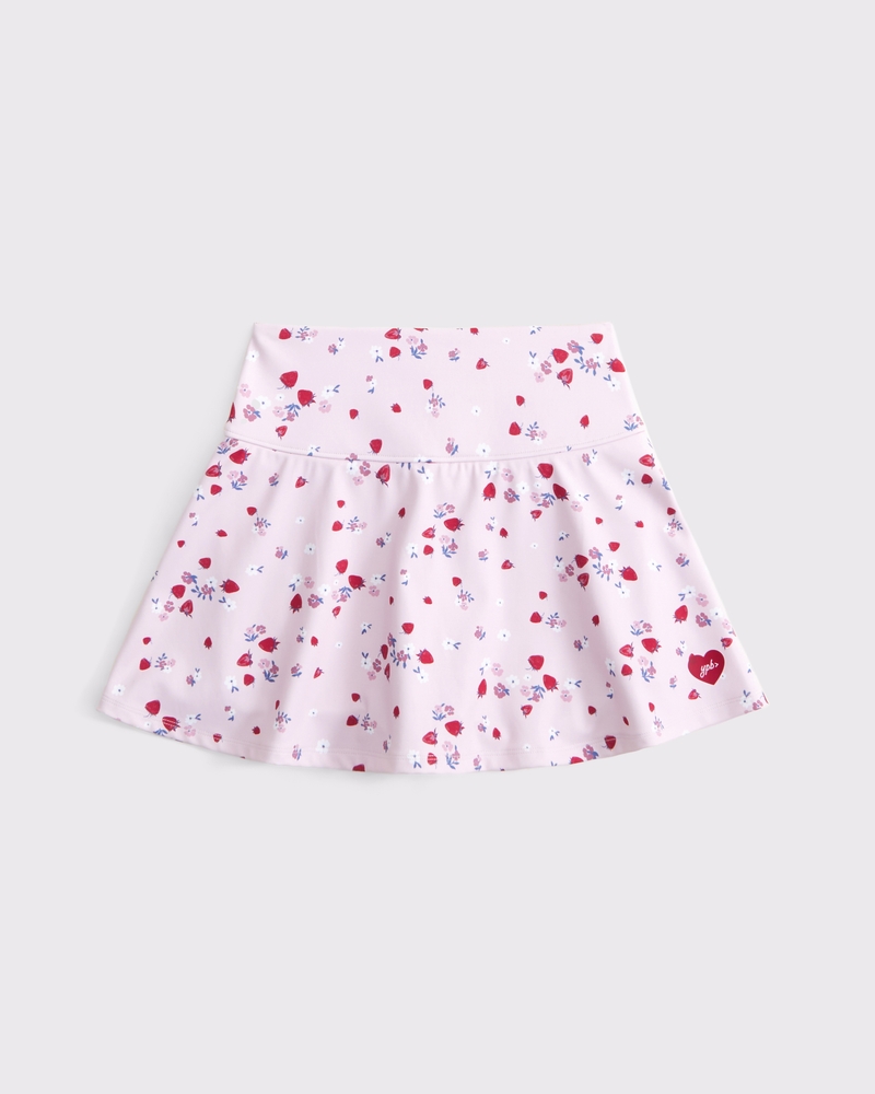 sparkle tiered ruffle skort