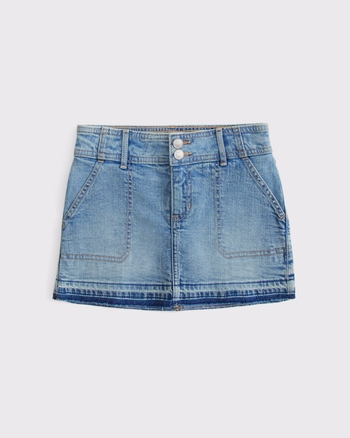 denim mini skirt from Abercrombie & Fitch - $29.96