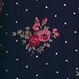 navy floral