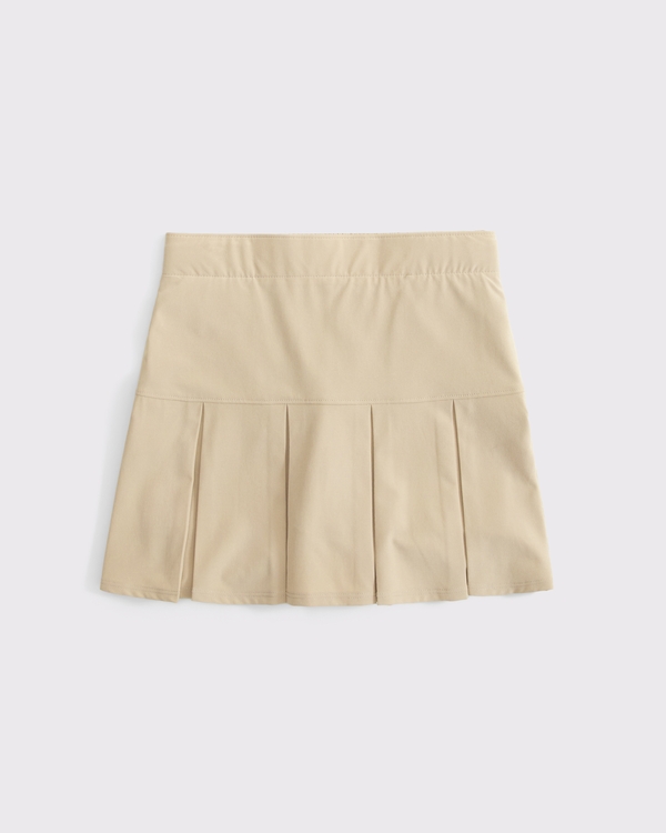 uniform skirt, Tan view 1