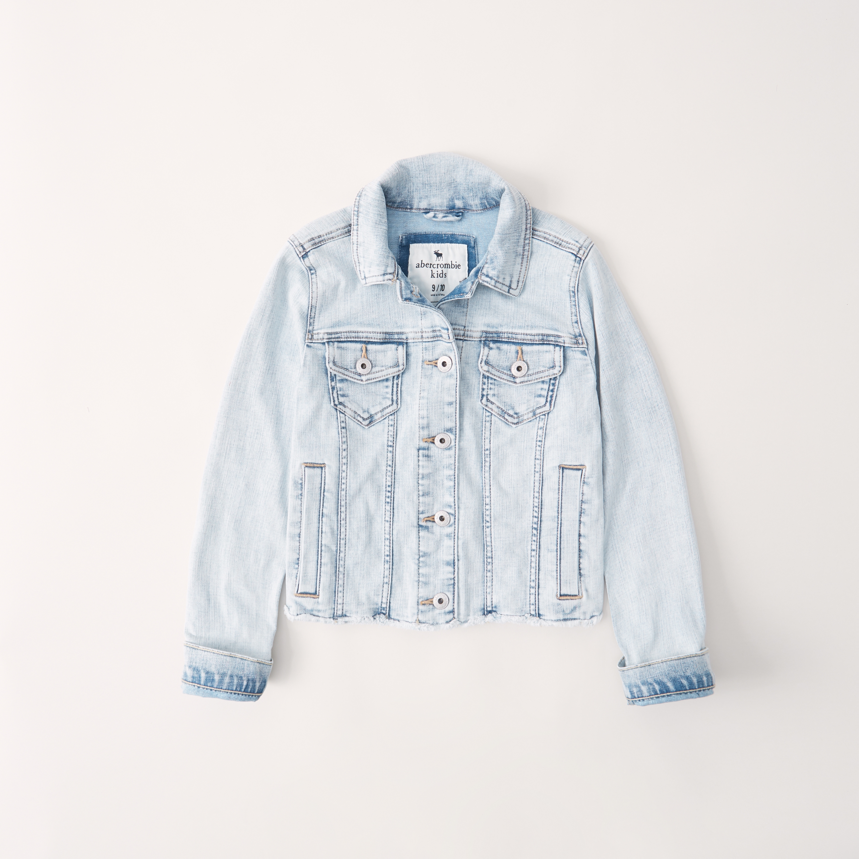 acid washed denim vest
