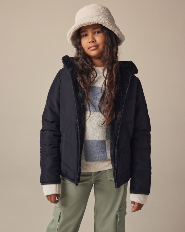 abercrombie jacket girl