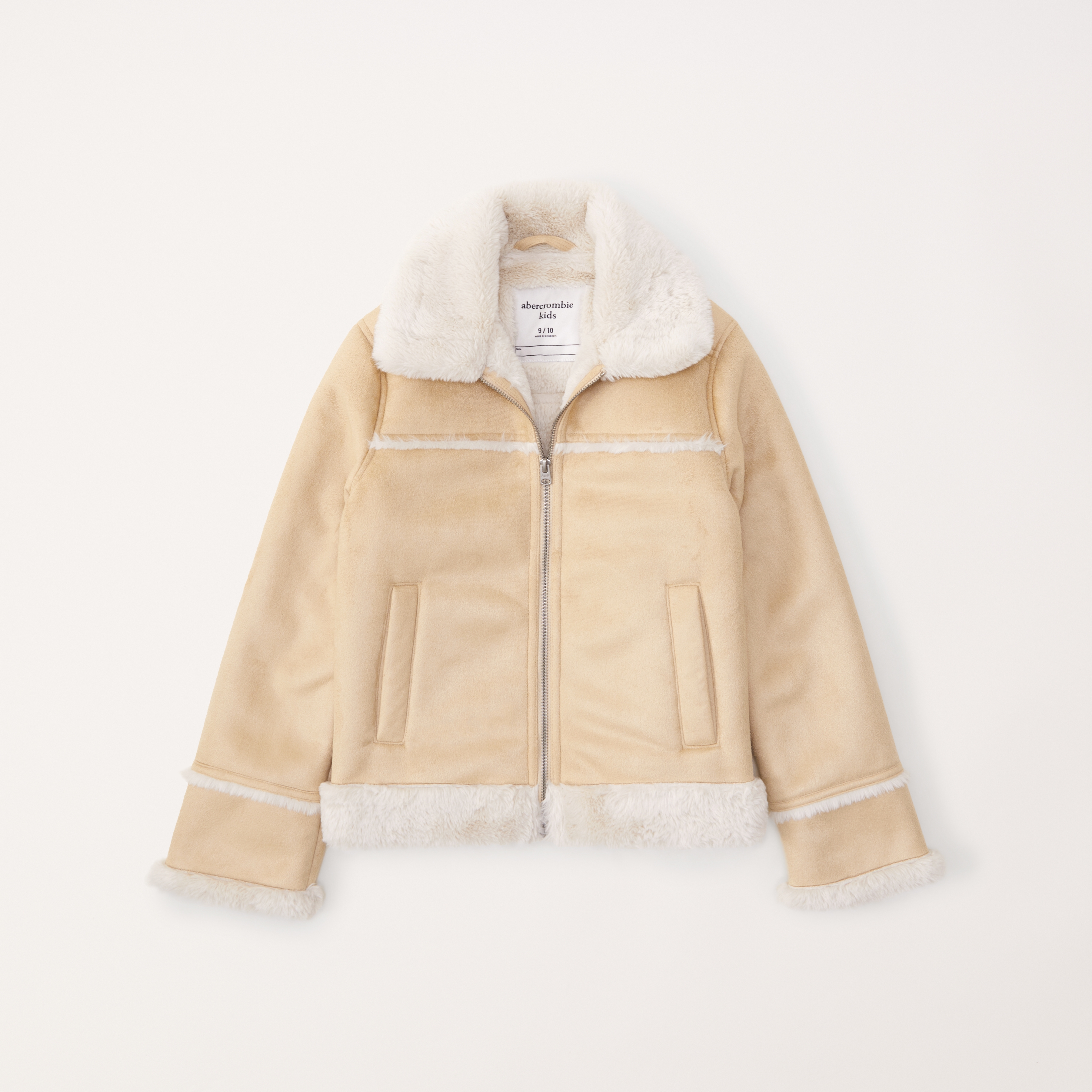 Shearling jacket store for kids