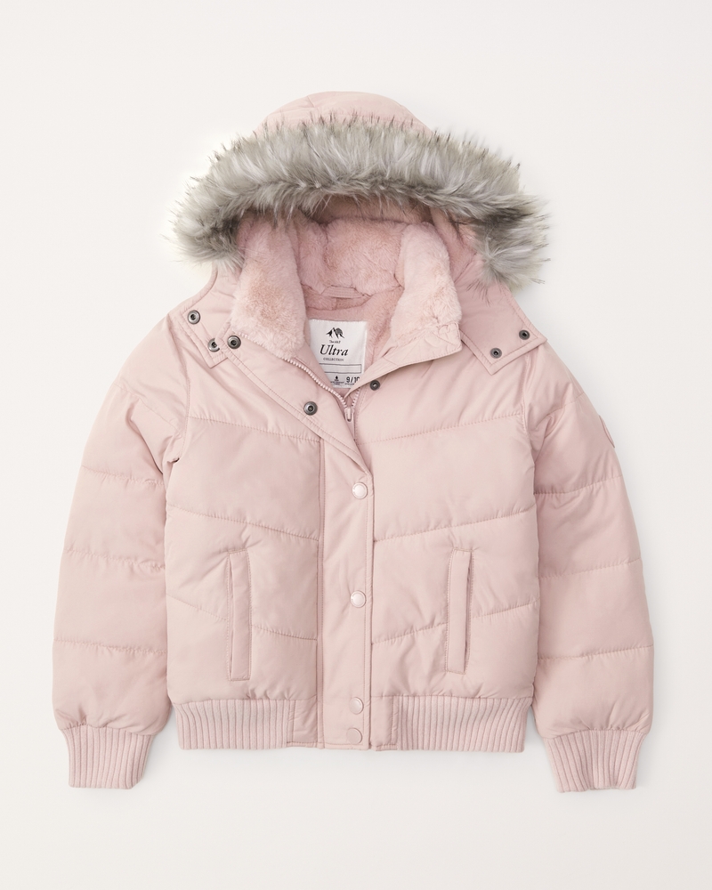 girls a&f ultra puffer | girls coats & jackets | Abercrombie.com