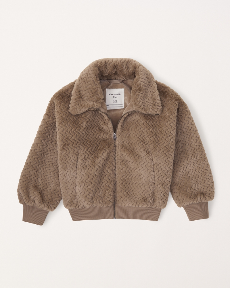 Abercrombie teddy bear on sale coat