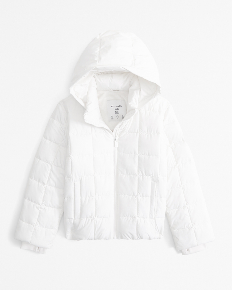 girls a&f performance puffer | girls clearance | Abercrombie.com