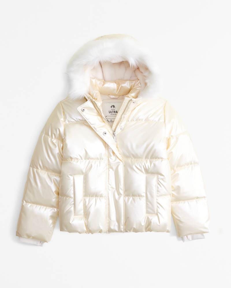 girls a f ultra puffer girls coats jackets Abercrombie