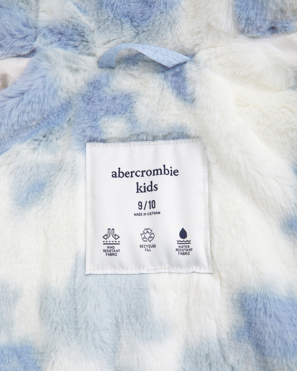 cozy puffer, Powder Blue view 2