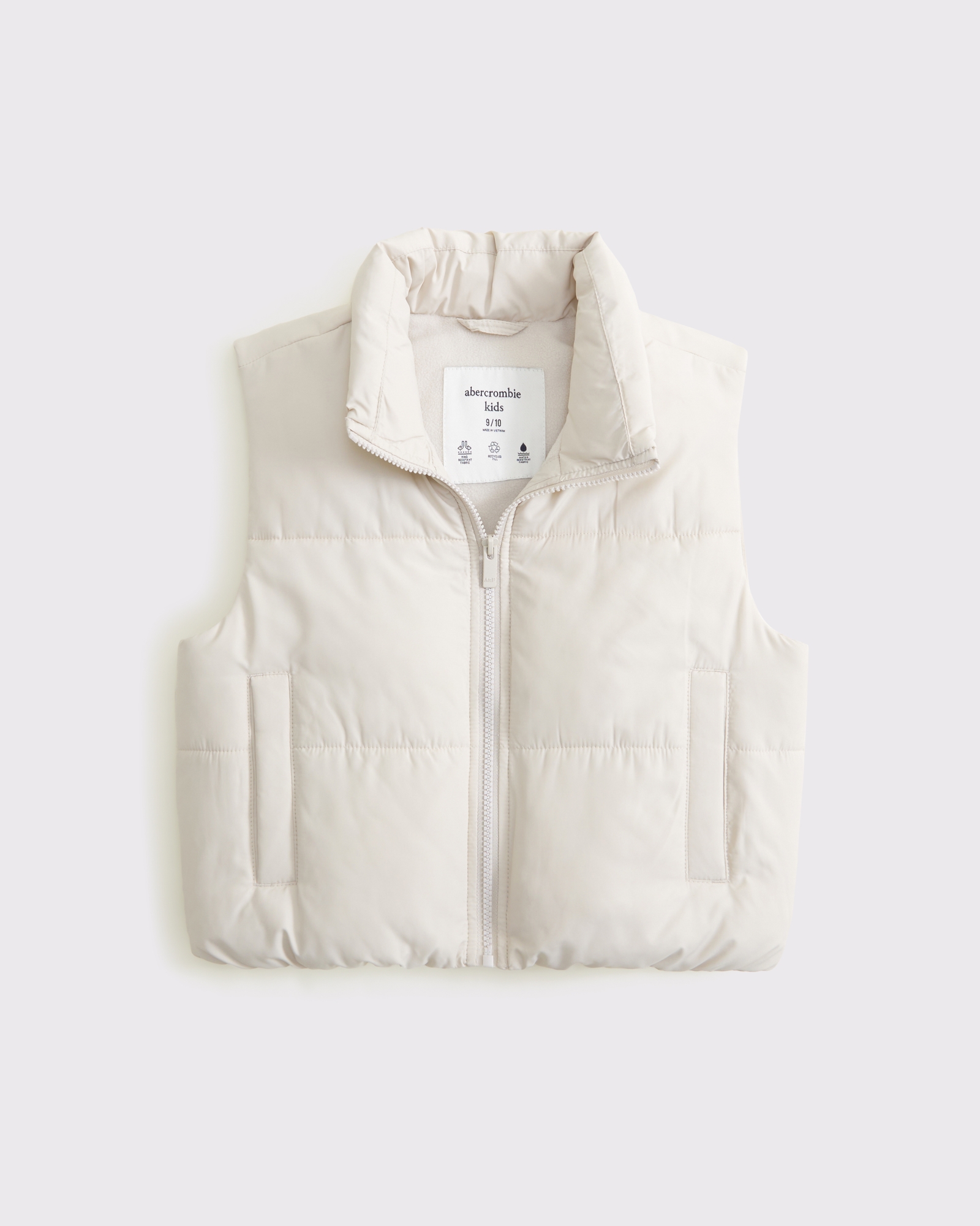 Puffer Vest Cream Logo Heavyweight Puffer Coat Heavyweight Hoodies