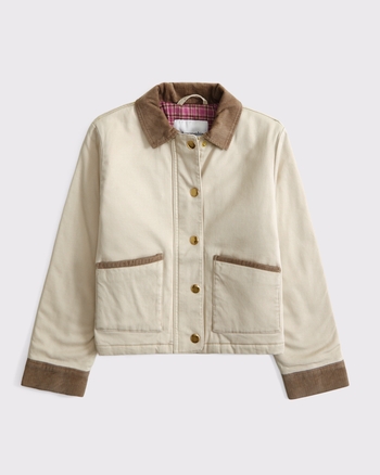 ★新品the barnnetキャラメルアウターThe Barnnet girls barn jacket | girls coats & jackets | Abercrombie.com