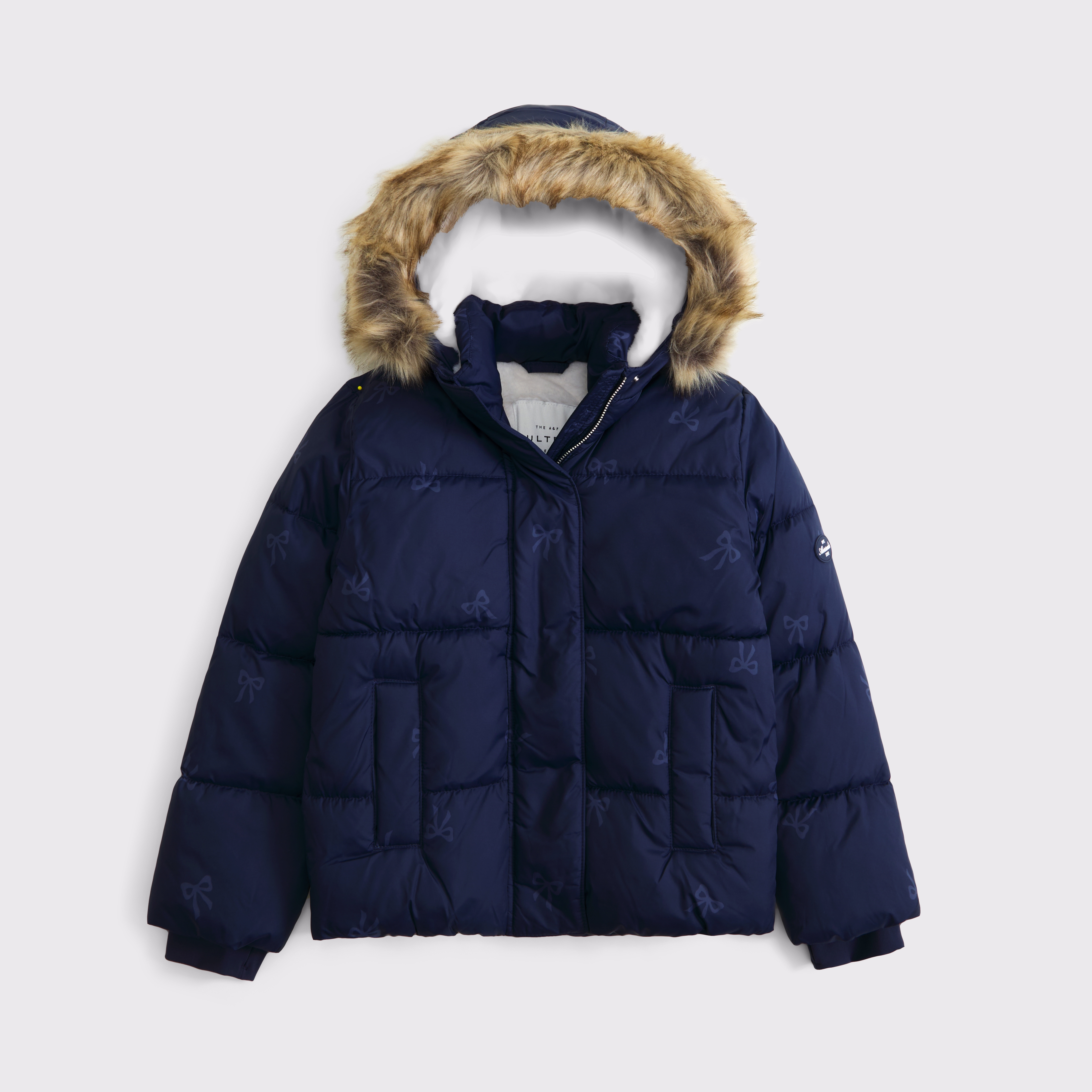 Abercrombie & Fitch Kids' A&f Ultra Puffer In Neutral