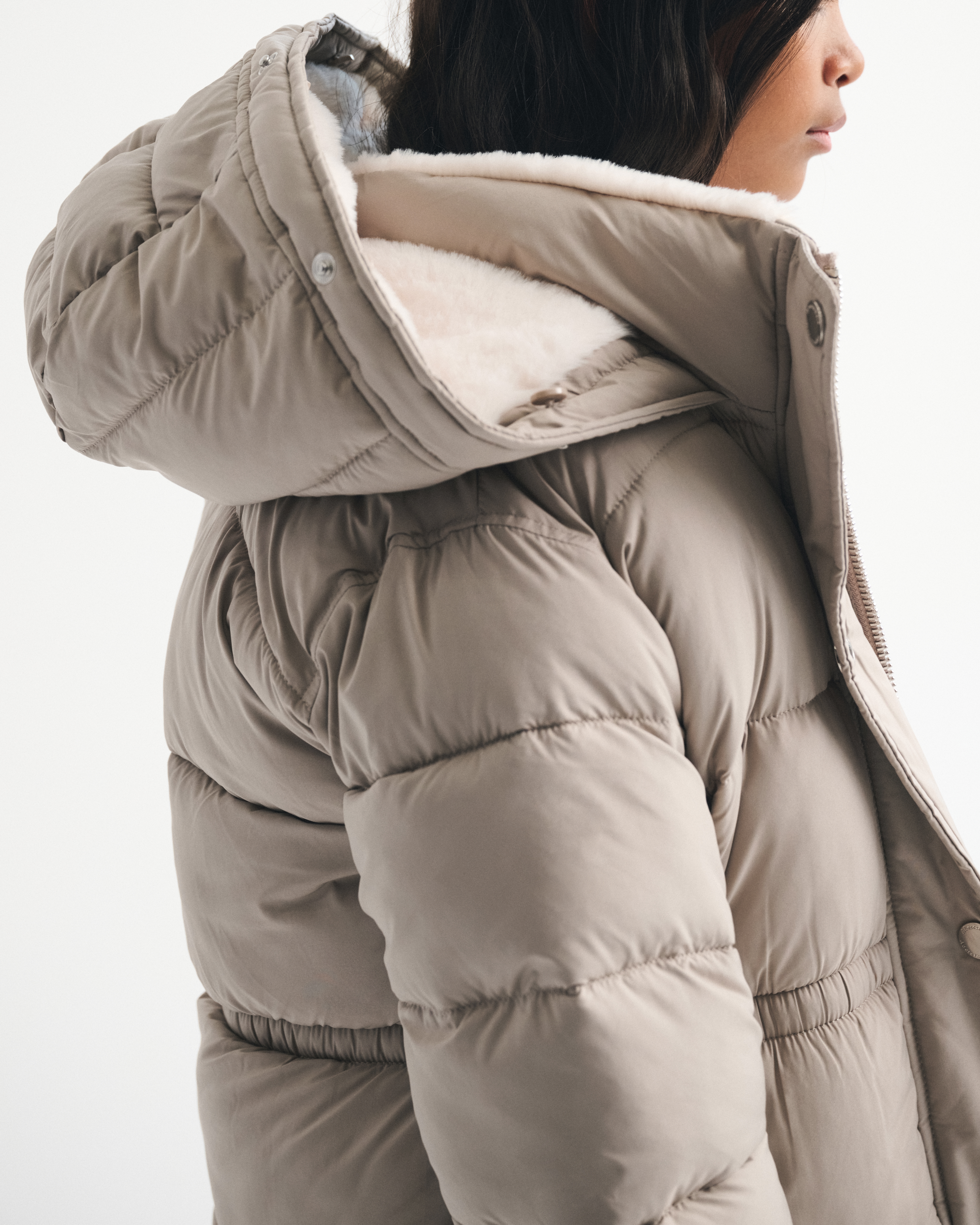 Abercrombie & Fitch A&f Ultra Parka In Brown