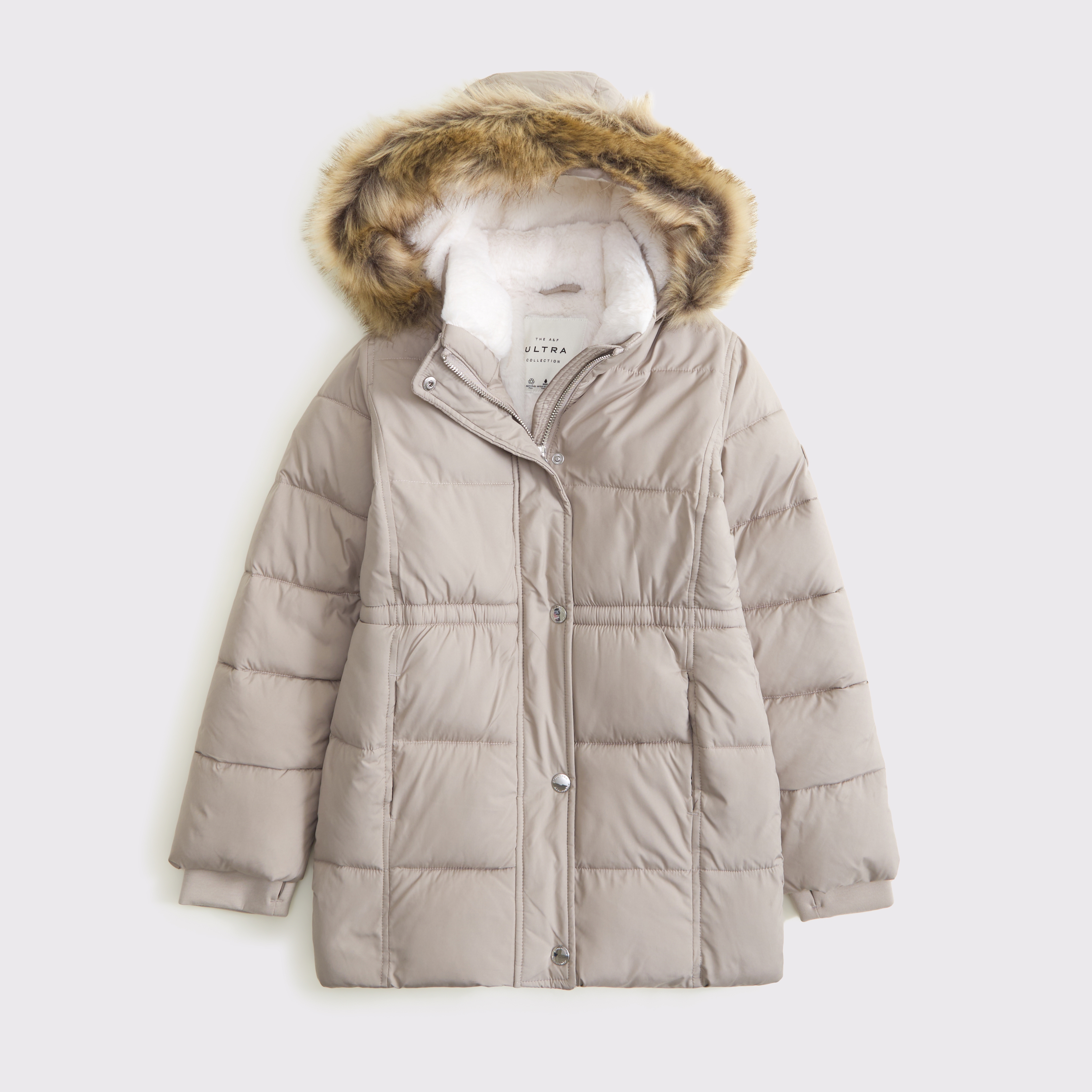 Abercrombie & Fitch A&f Ultra Parka In Brown