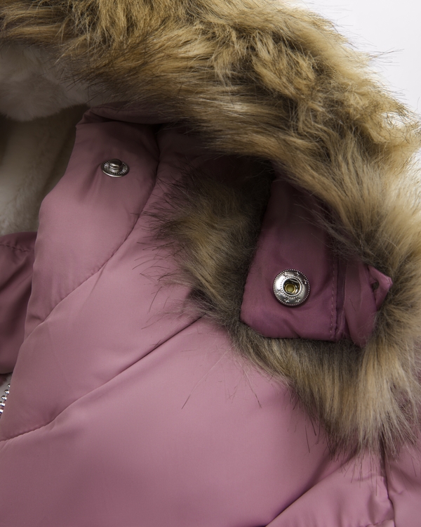 a&f ultra puffer, Light Mauve view 2