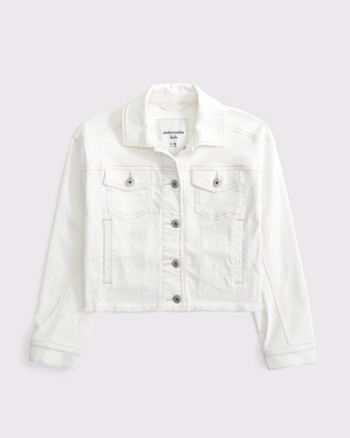 snoopy graphic denim jacket