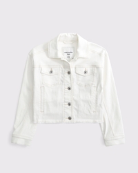 Jeansjacke mit Snoopy-Grafik