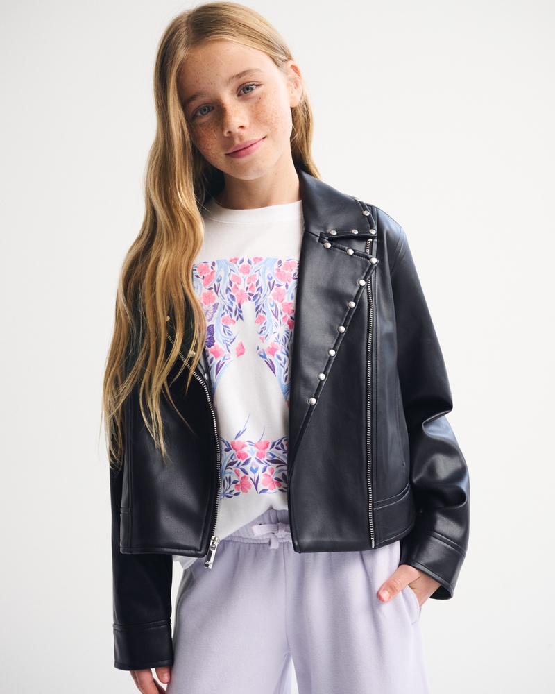 faux fur mockneck jacket