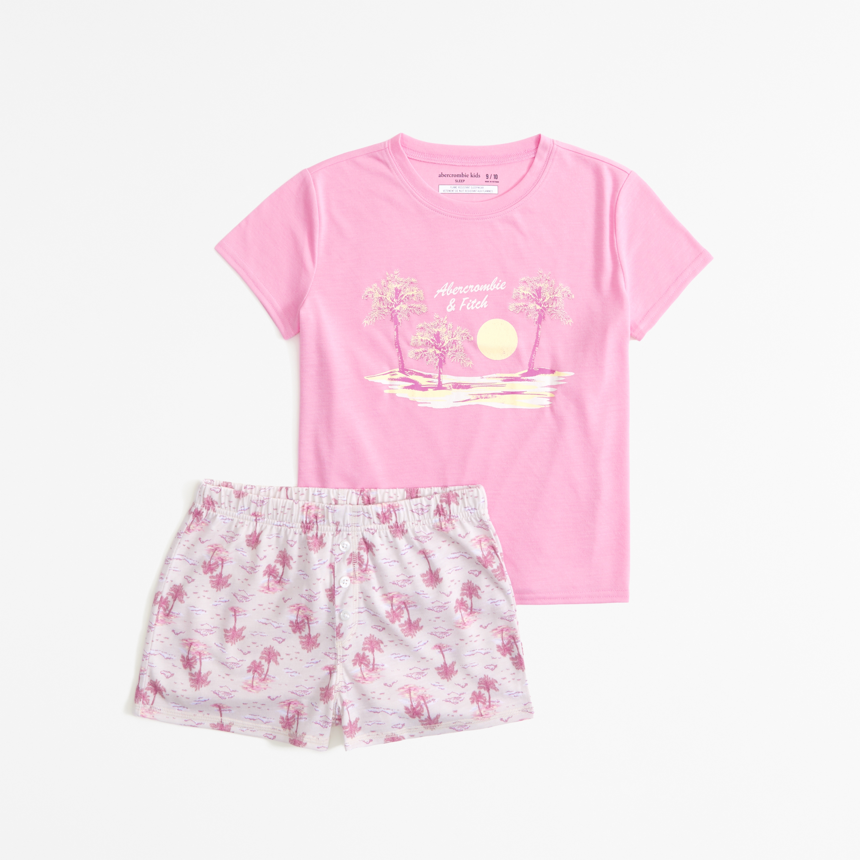 Little girl pajama discount shorts