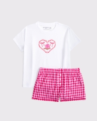 shorts pajama set