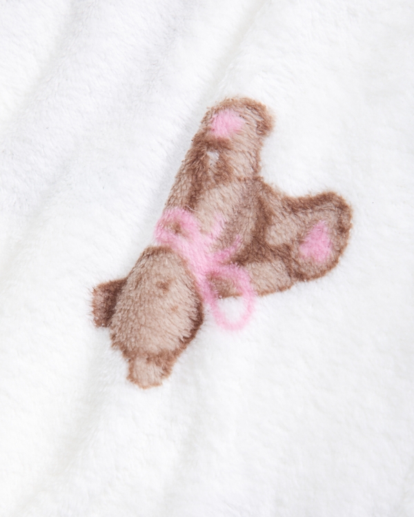 fleece pajama pants, White Pattern view 2