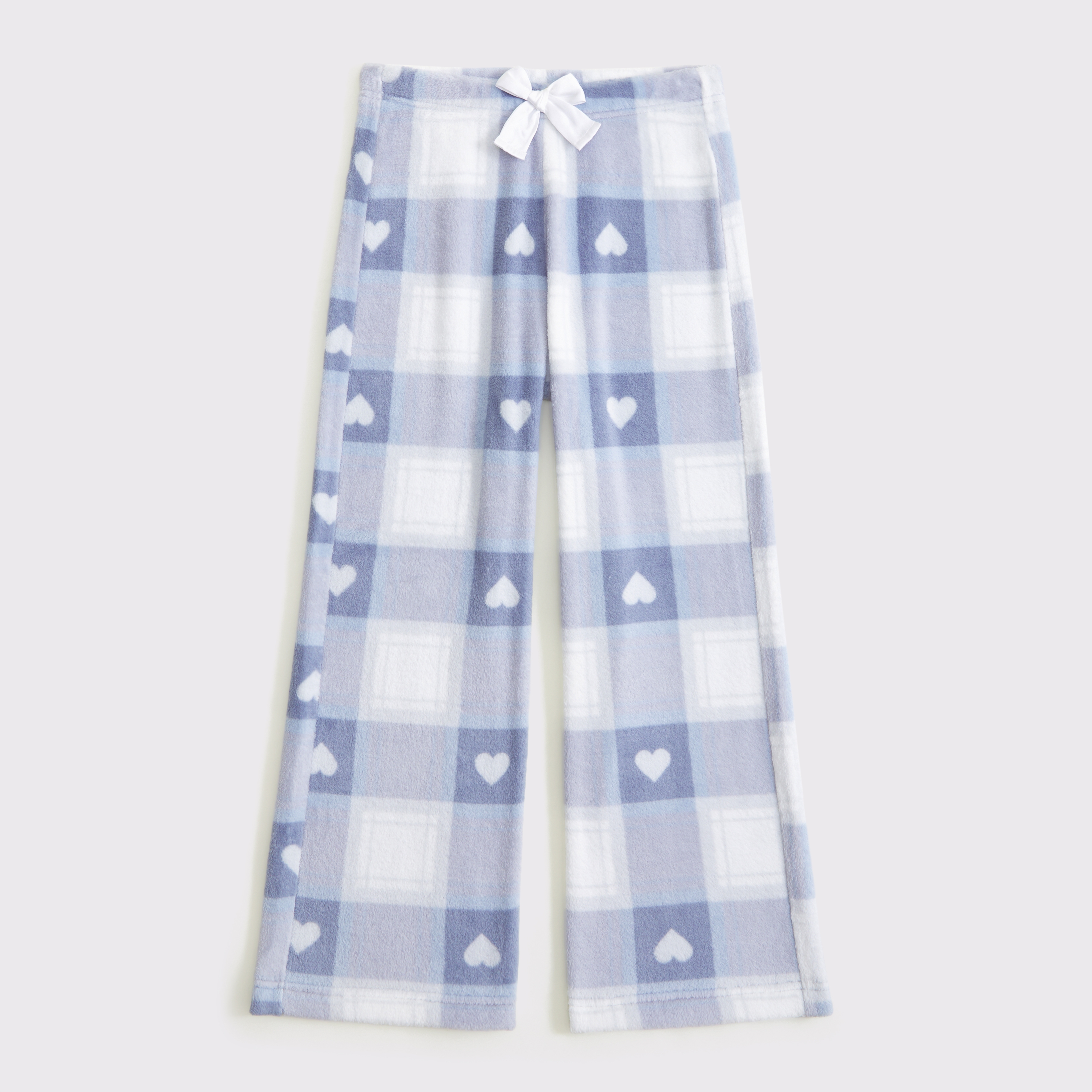 Abercrombie & Fitch Kids' Fleece Pajama Pants In Blue