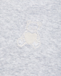 long-sleeve logo pajama tee