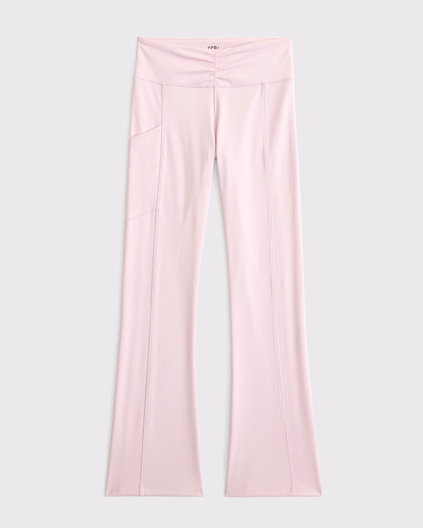 ypb active cinched mini flare legging, Baby Pink view 1