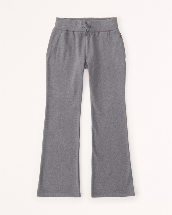 cozy flare sweatpants, Grey