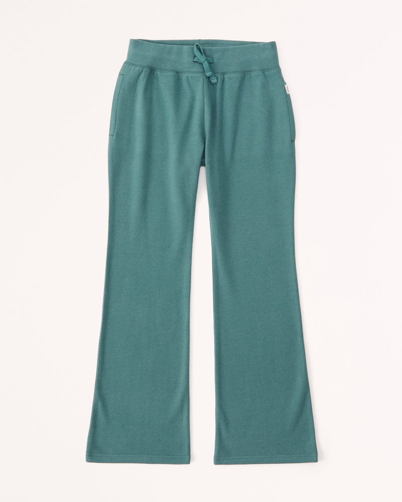 girls cozy flare sweatpants | girls clearance | Abercrombie.com