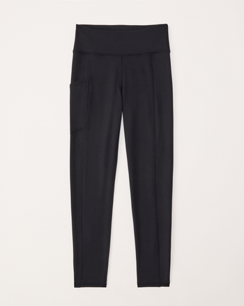 girls high rise active leggings girls clearance Abercrombie